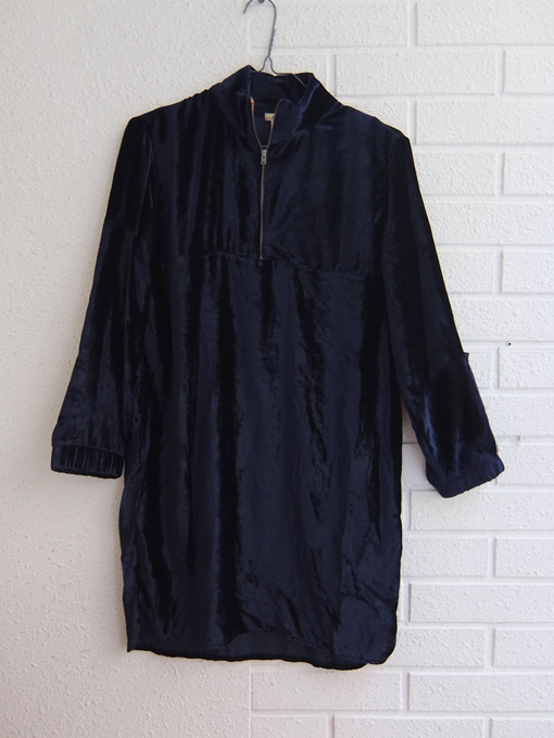 ベルギー子供服 bellerose kids ガールズ ベロアハイネックワンピース