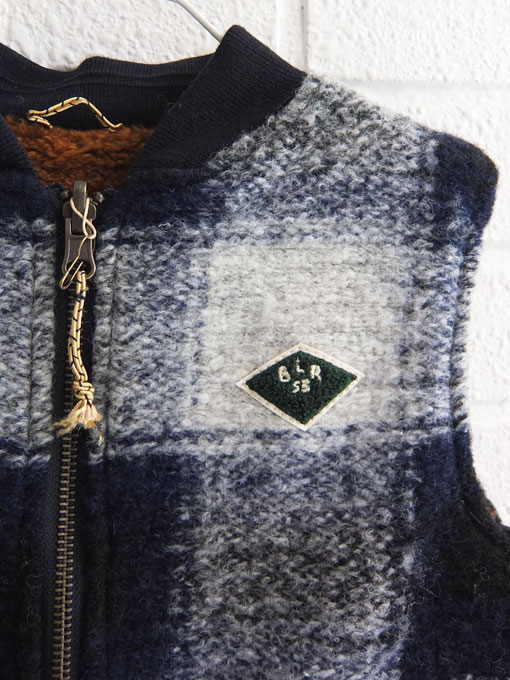 ベルギー子供服 bellerose kids ボーイズ 裏ボアリヴァーシブルベスト
