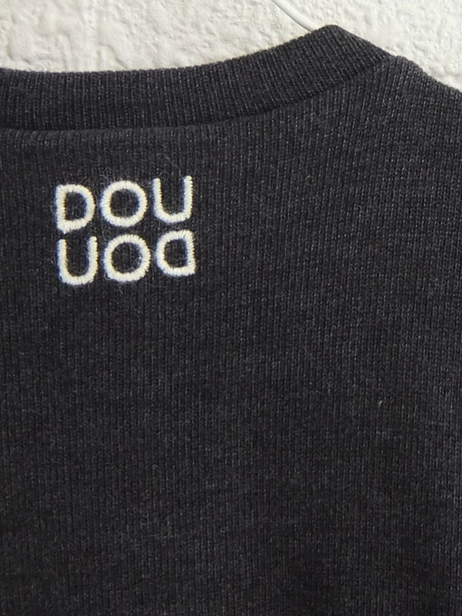 イタリア子供服 DOUUOD 秋冬コレクション ファーカーディガン