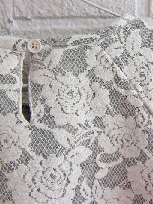 イタリア子供服 DOUUOD 秋冬コレクション レースプルオーバー