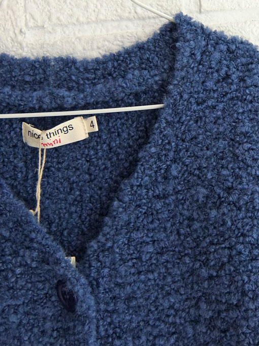 スペイン子供服 ナイスシングス nice things mini ロングニットコート