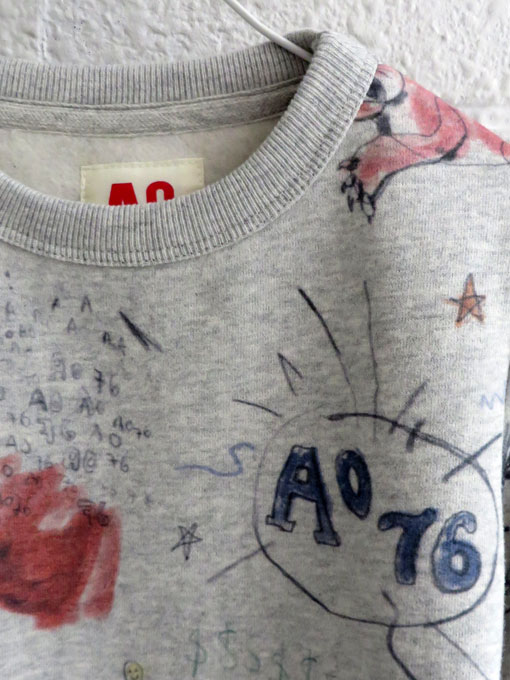 ベルギー子供服 AMERICAN OUTFITTERS アメリカンアウトフィッターズ AO76 プリントトレーナー