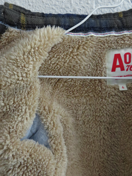 ベルギー子供服 AMERICAN OUTFITTERS アメリカンアウトフィッターズ AO76 裏ボアシャツ