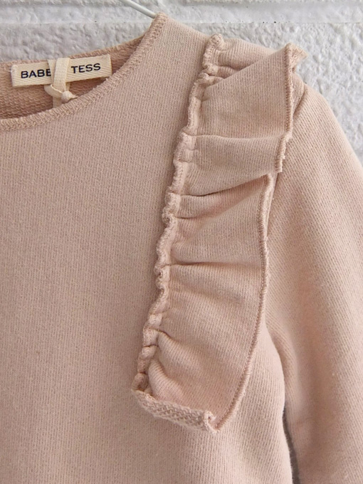 イタリア子供服 BABE&TESS ベイブアンドテス フリルトレーナー