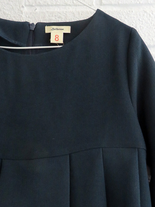 ベルギー子供服 bellerose kids ベルローズキッズ プリーツミニワンピース