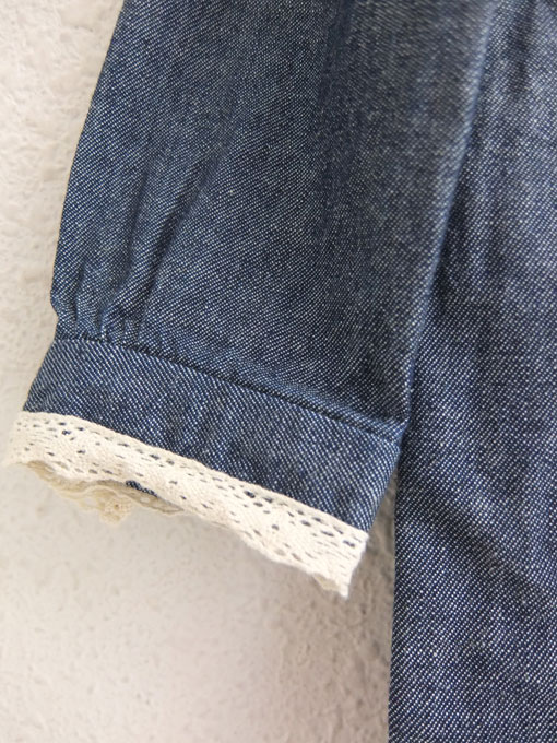 フランス子供服 bonpoint ボンポワン デニムワンピース