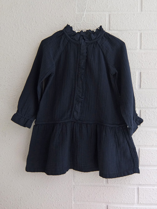 フランス子供服 BONTON ボントン ラッフルフリルワンピース
