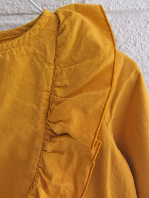 フランス子供服 BONTON ボントン ラッフルフリルブラウス