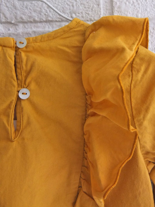 フランス子供服 BONTON ボントン ラッフルフリルブラウス