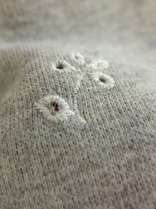 フランス子供服 emile et ida エミールエイダ 刺繍スウェットトレーナー