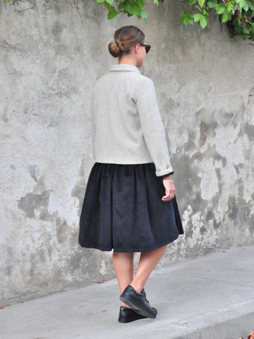 le vestiaire de jeanne VDJ Collection Jacket, wool tourterelle wool drap 厚地 ウールジャケットOTTI オッティ パリやイタリア、ベルギーのインポート子供服、インポートセレクトショップ