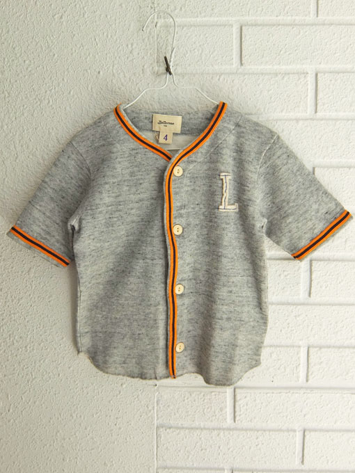 ベルギー子供服 bellerose kids ベルローズキッズ ボーイズ゙ ベースボールスウェットシャツ