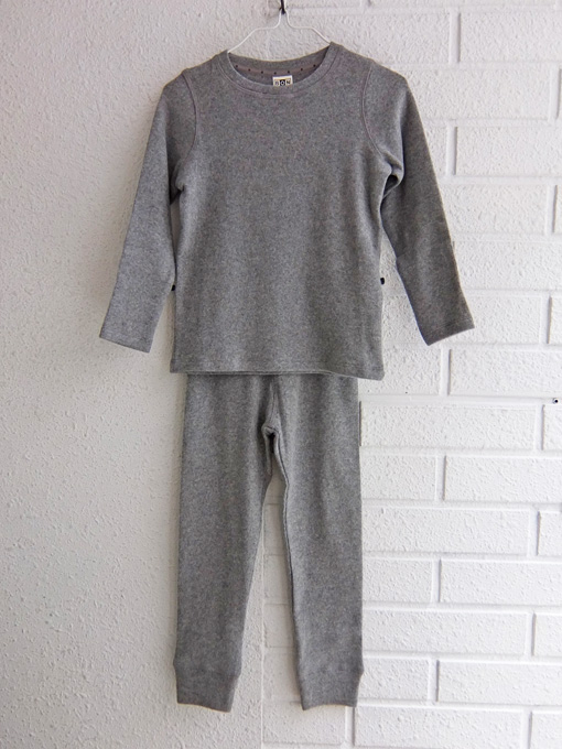 フランス子供服 BONTON 2019AW 起毛コットンアンサンブル セットスーツ