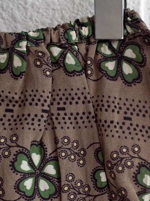 CARAMEL キャラメル Bakis Baby Bloomer, Polka Flower Print Putty リバティブルマ