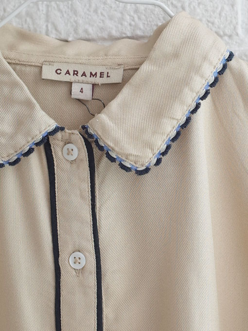 CARAMEL キャラメル Phanes Shirt Chalk ブラウス