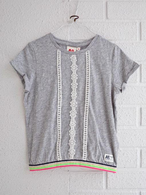 ベルギー子供服 AMERICAN OUTFITTERS アメリカンアウトフィッターズ AO76 レースTシャツ
