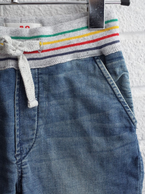 ベルギー子供服 AMERICAN OUTFITTERS アメリカンアウトフィッターズ AO76 スウェットデニムショートパンツ