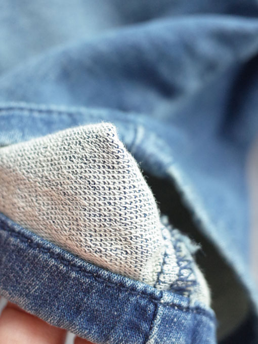 ベルギー子供服 AMERICAN OUTFITTERS アメリカンアウトフィッターズ AO76 スウェットデニムショートパンツ