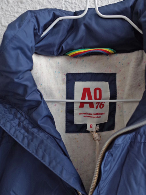 ベルギー子供服 AMERICAN OUTFITTERS アメリカンアウトフィッターズ AO76 ナイロンボンバージャケット