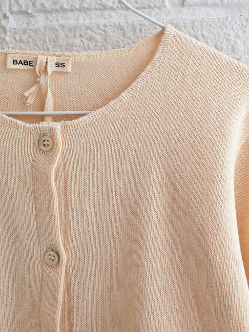 イタリア子供服 BABE&TESS ベイブアンドテス コットンニットカーディガン