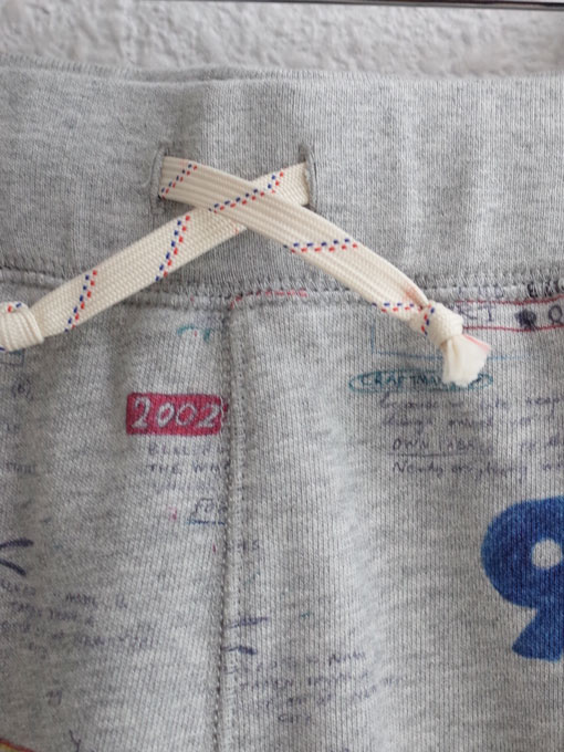 ベルギー子供服 bellerose kids ベルローズキッズ ボーイズ プリントスウェットバミューダ