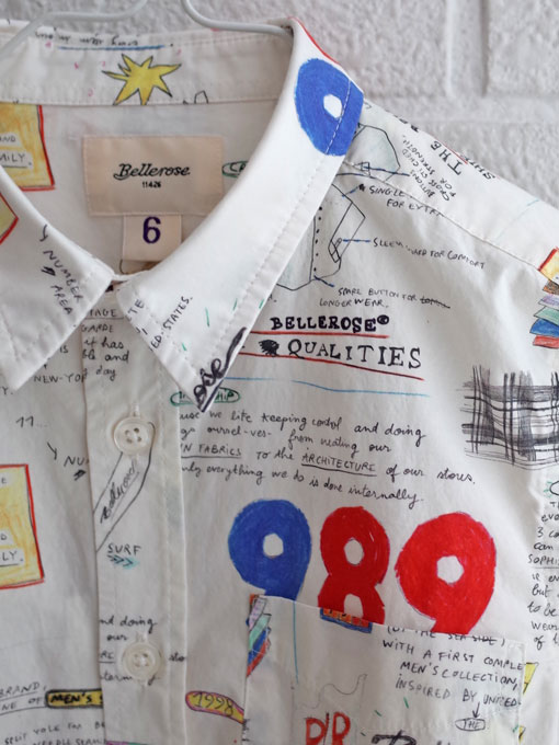 ベルギー子供服 bellerose kids ベルローズキッズ ボーイズ プリントシャツ