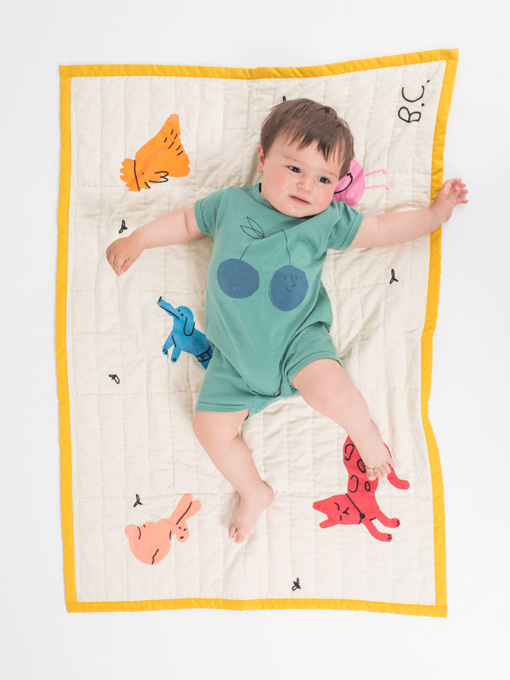 スペイン子供服 BOBO CHOSES ボボショーズ Cherry Playsuit プレイスーツ