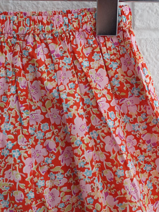 CARAMEL キャラメル caramel baby&child Magnolia Baby Trouser, Red ベビープリントパンツ