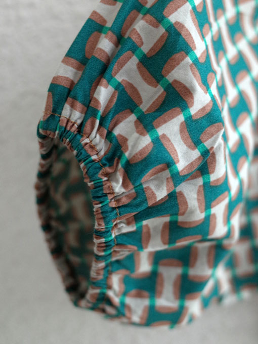 CARAMEL キャラメル caramel baby&child Cyclamen Dress, Emerald Geo プリントワンピース