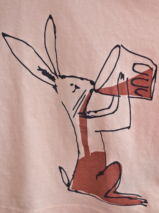 emile et ida エミールエイダ フランス子供服 ベビー うさぎTシャツ