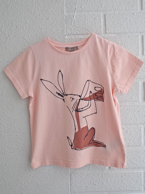 emile et ida エミールエイダ フランス子供服 うさぎTシャツ