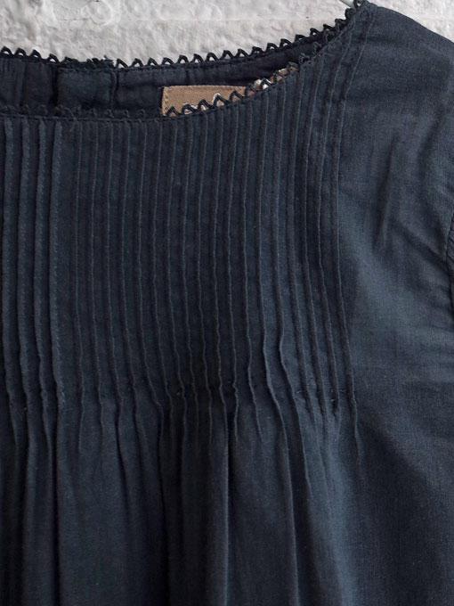 emile et ida エミールエイダ フランス子供服 コットンピンタックブラウス