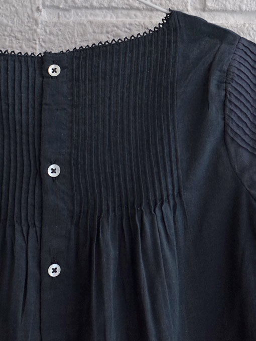 emile et ida エミールエイダ フランス子供服 コットンピンタックブラウス