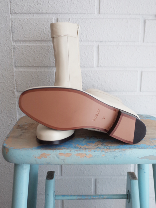 soeur　ECAILLE　レディース　レザーショートブーツ