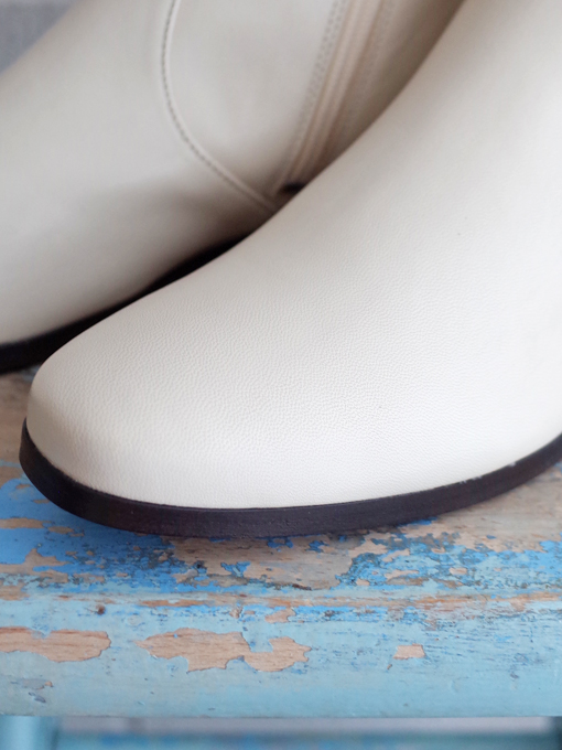 soeur　ECAILLE　レディース　レザーショートブーツ