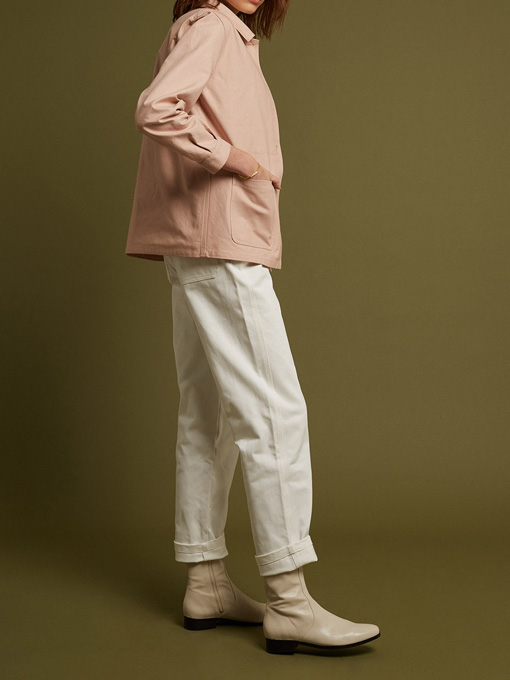 パリジェンヌに人気のフレンチカジュアルブランド　soeur スール　レザーブーツ