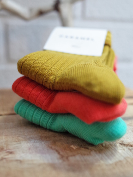 CARAMEL キャラメル caramel baby&child Rib Ankle Socks, リブソックス