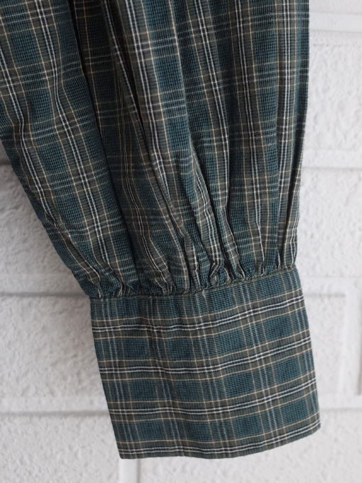 emile et ida woman　EDIVA　チェックタイブラウス