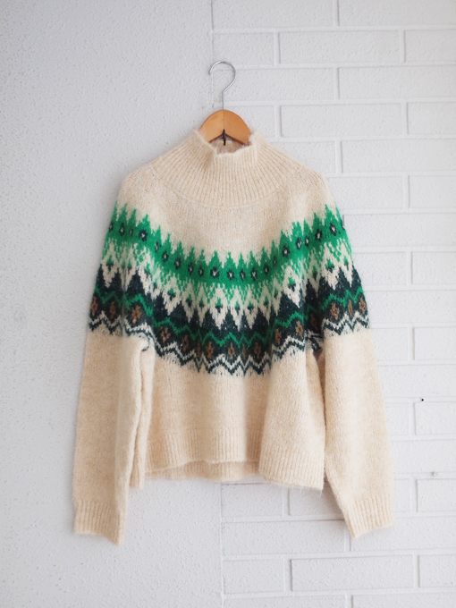 emile et ida woman ECRIN ジャガードセーター