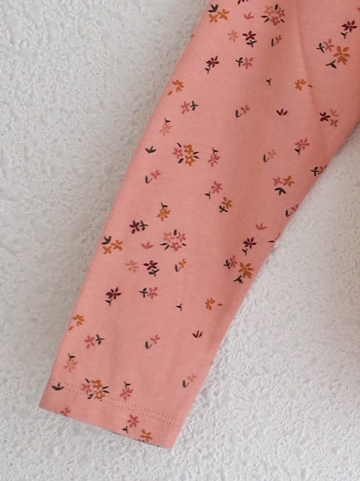 emile et ida エミールエイダ フラワープリント長袖Tシャツ