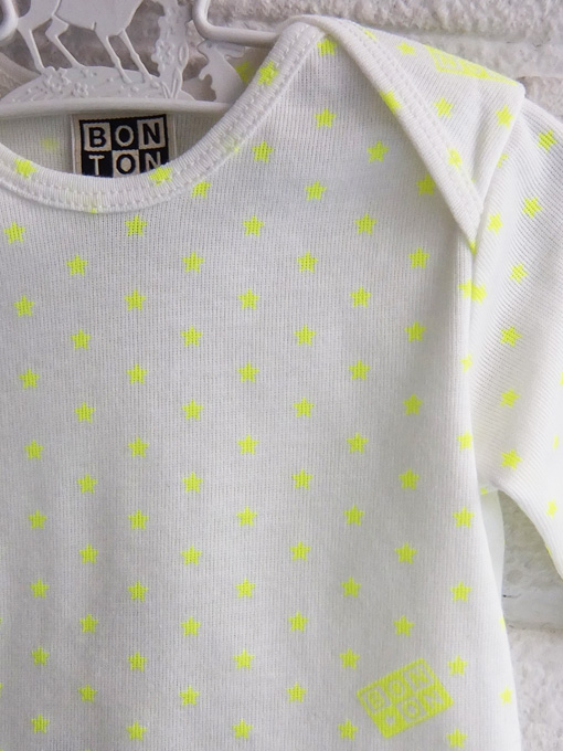 BONTON ボントン ベビー エトワールプリントアンサンブルインナー