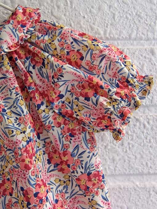 Bonton Ariabb2 リバティ襟付きブラウス Otti オッティ パリやイタリア ベルギーのインポート子供服 インポートセレクトショップ