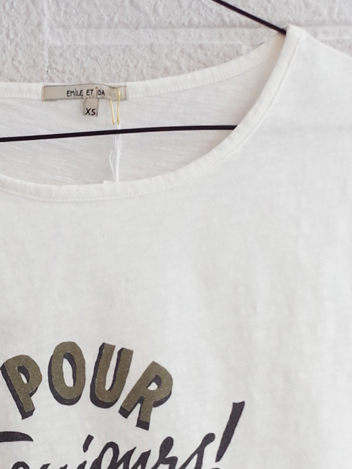 emile et ida woman プリントTシャツ