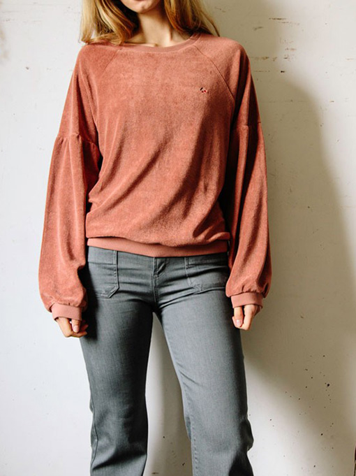 emile et ida woman パイルトレーナー
