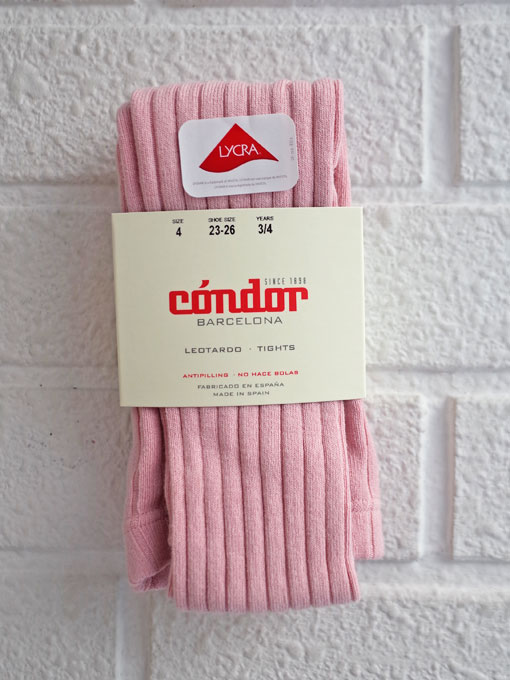 CONDOR　コンドル　スペイン靴下ブランド　リブタイツ
