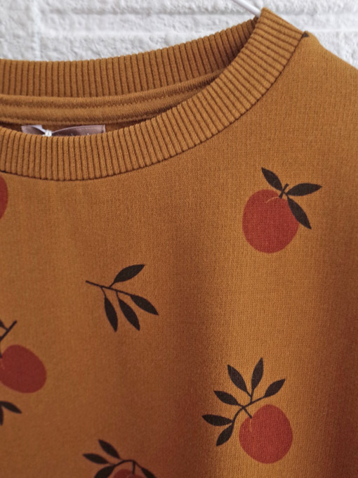 エミールエイダ emile et ida ミラベル柄スウェットミニ