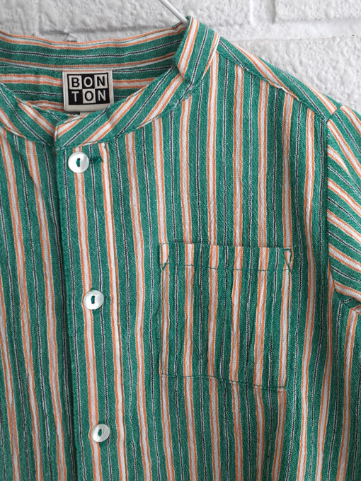 フランス子供服　BONTON　ヘンリーネックシャツ