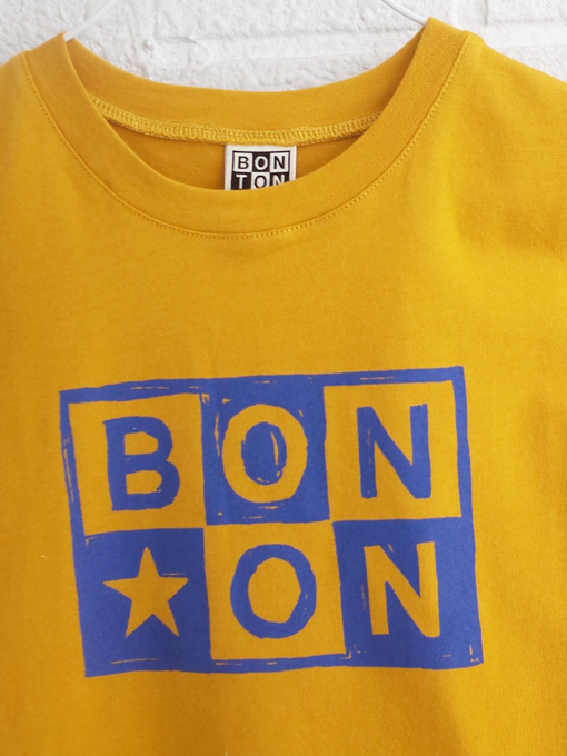 フランス子供服　BONTON　ボーイズ　ロゴTシャツ