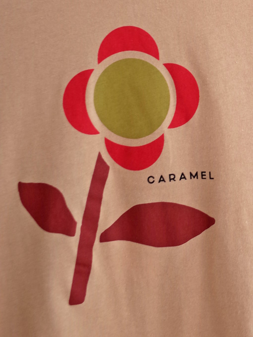 CARAMEL Otter T-Shirt キャラメル 英国子供服　フラワープリントTシャツ