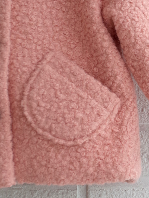 BONTON　フランス子供服　ベビー中綿フードコート